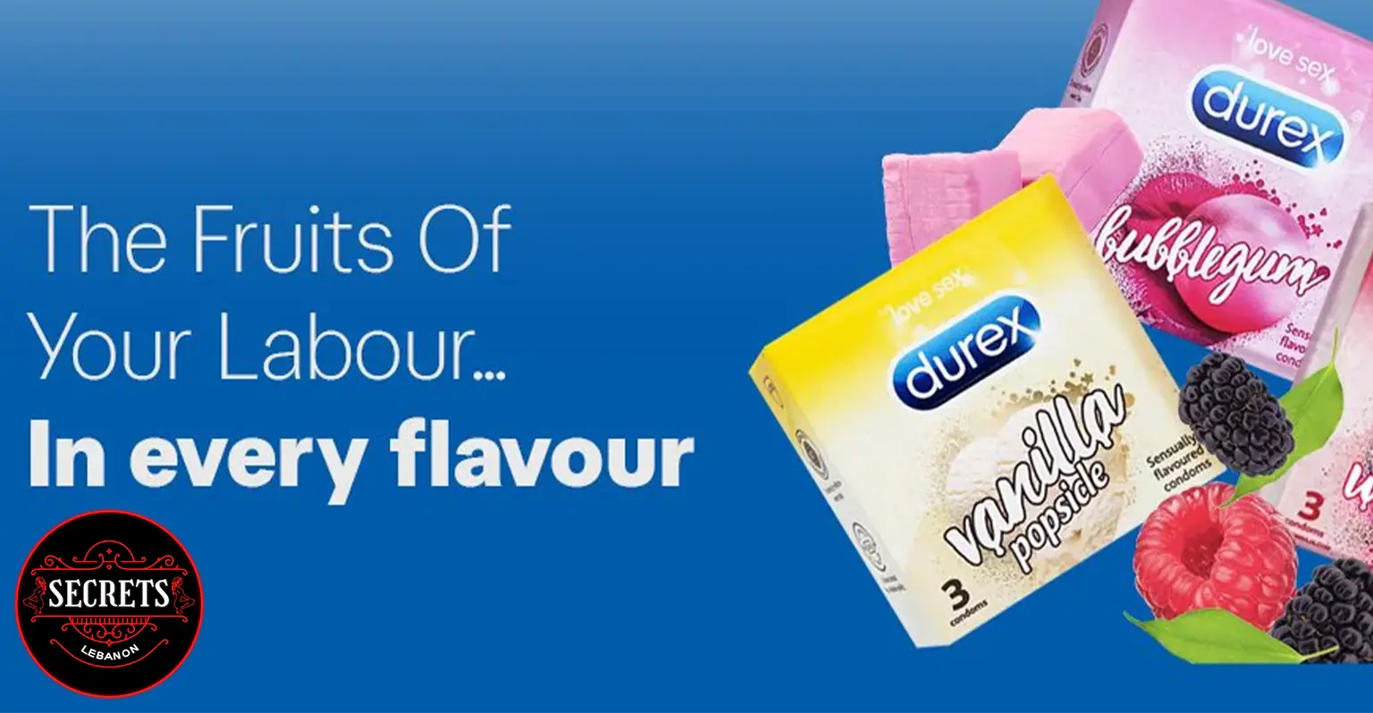 Banner for the article, showing Durex condoms.
