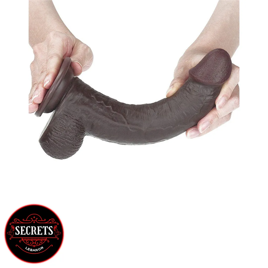 23cm Black Silicone Dildo Lebanon