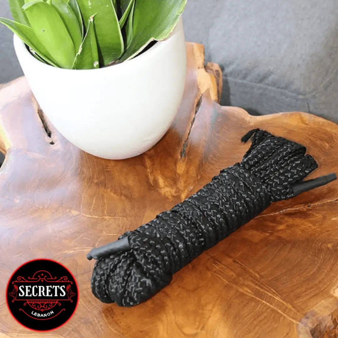 Black BDSM Rope Lebanon