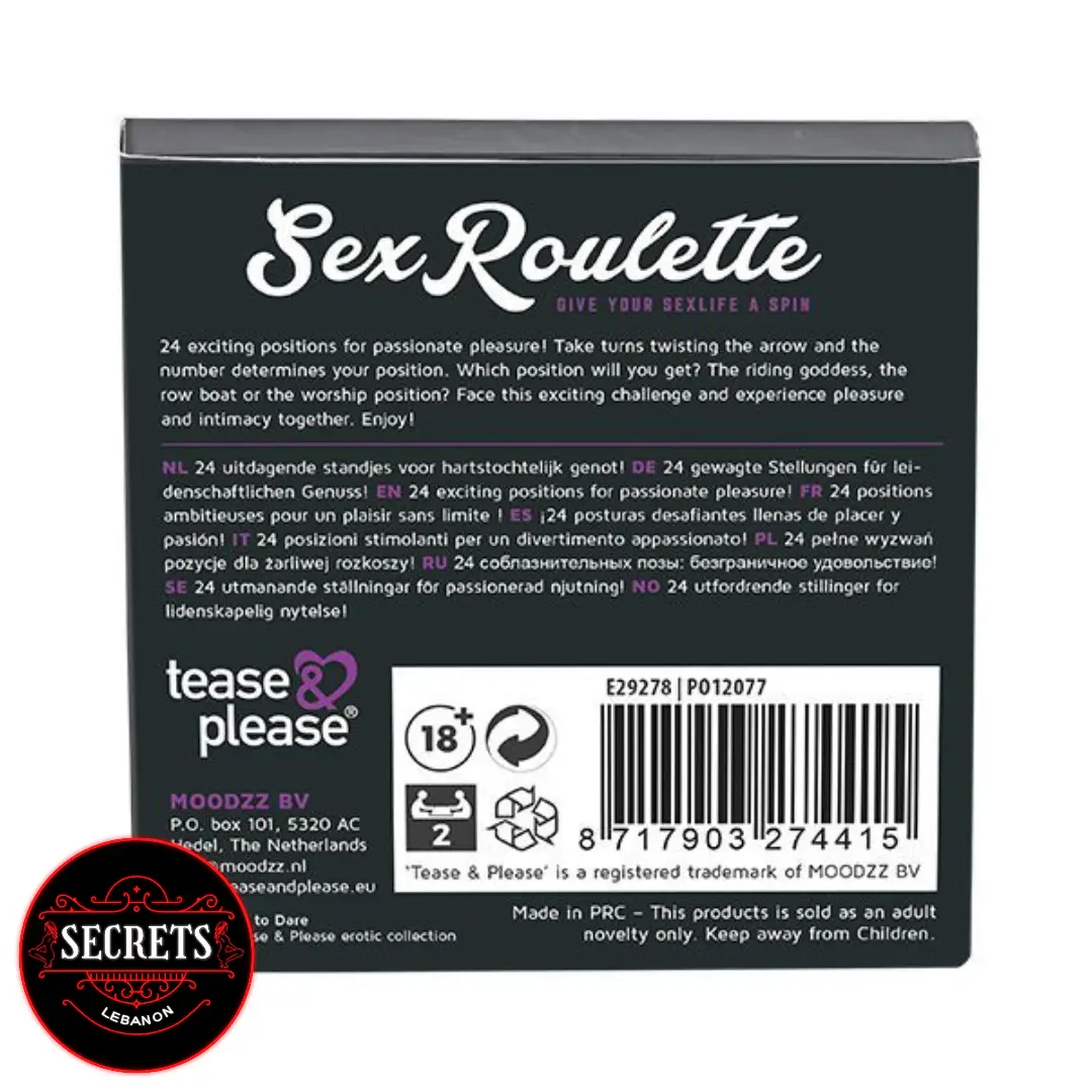 How To Play Sex Roulette Lebanon