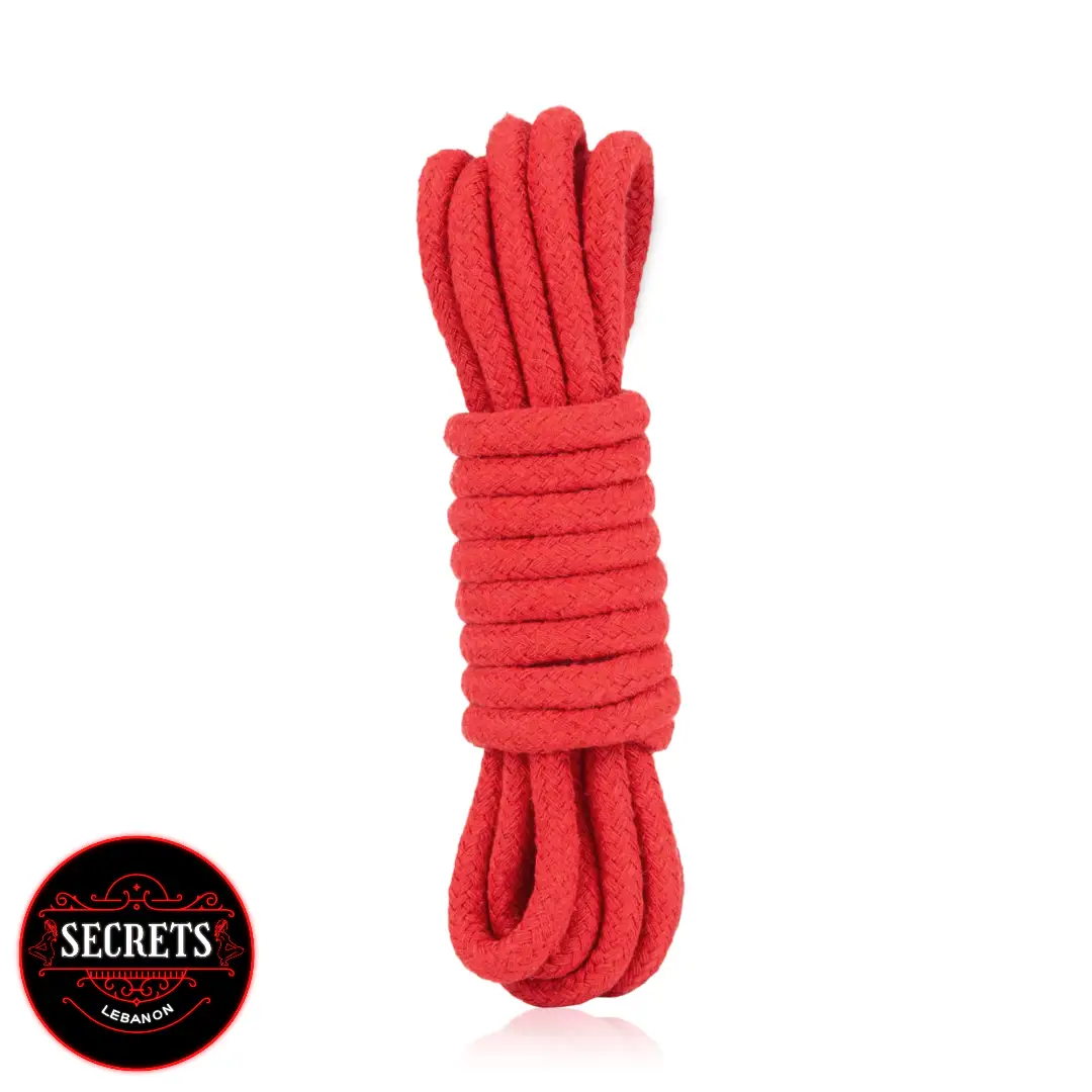 Red Shibari Bondage Rope Lebanon