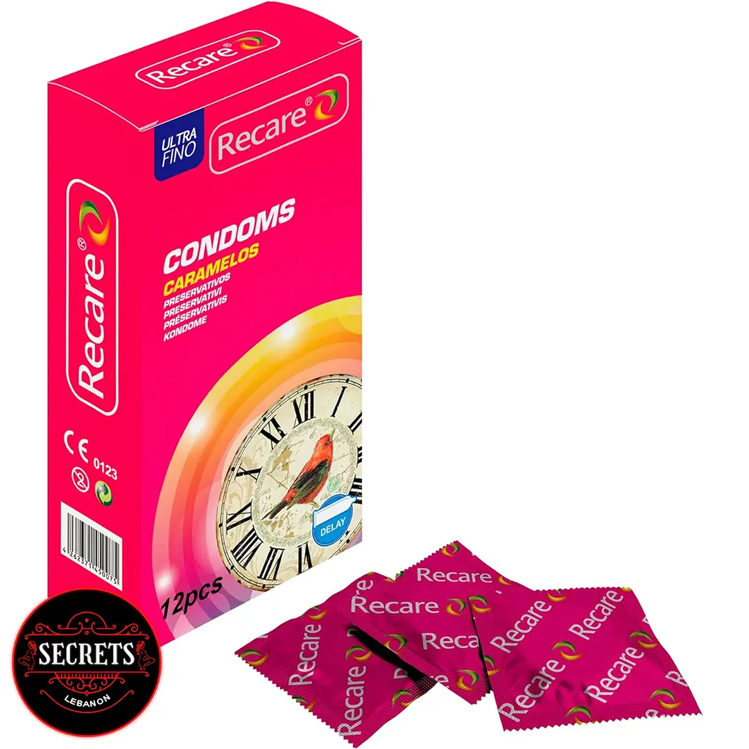 Recare Extra Time Condoms 12 pack Lebanon