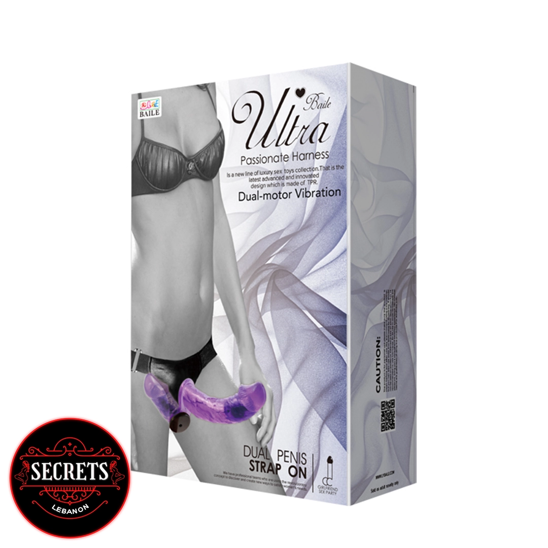 Double Vibrating Strapon Dildo Lebanon