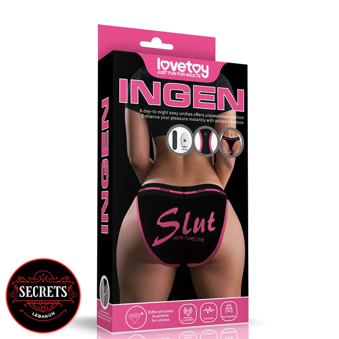 Love Toy Slut Vibrating Panties Lebanon