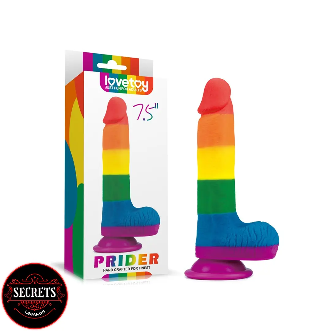 LoveToy Pride 19cm Dildo Lebanon