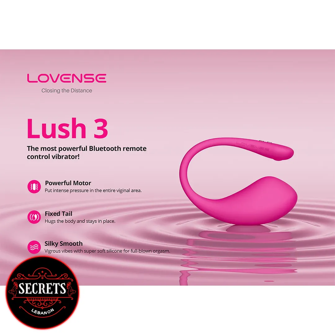 Lush 3 Vibrator By Lovense Lebanon