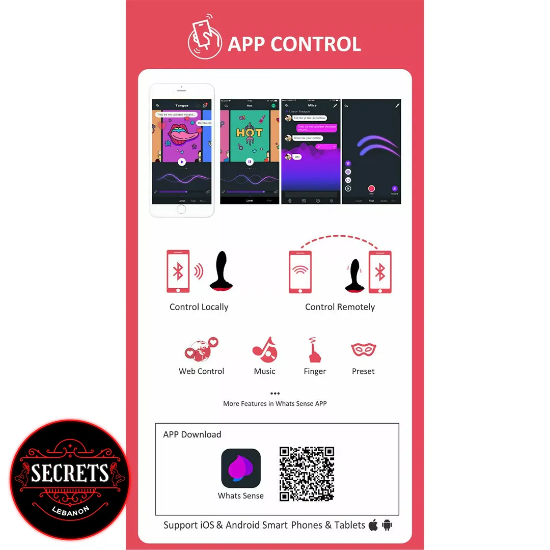 Magic Motion App Controlled Anal Vibrator Lebanon