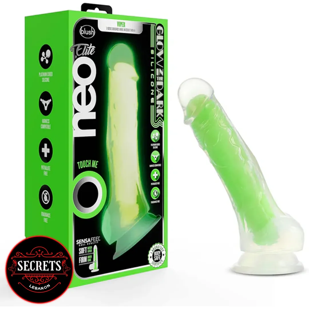 Neon green glowing dildo lebanon