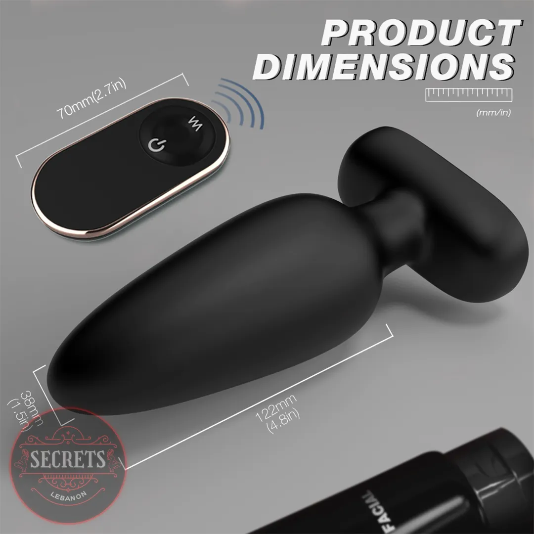 S-Hande Rivet Vibrating butt Plug Lebanon