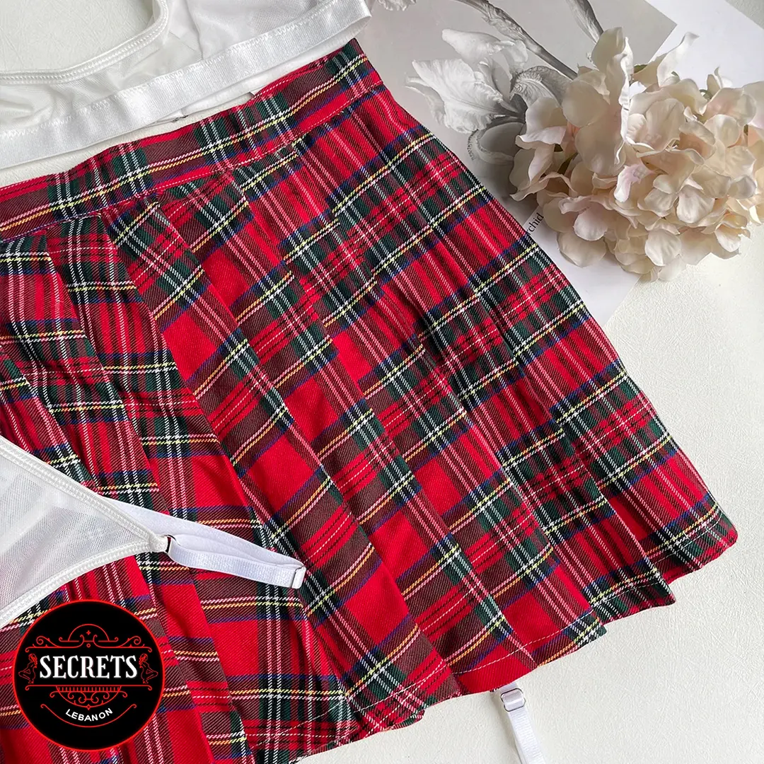 Red Skirt Lingerie Lebanon