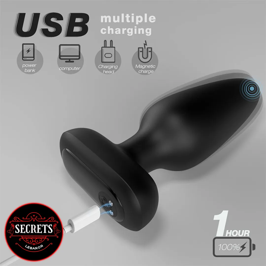 S-Hande Rivet RTC Vibrating Anal Plug