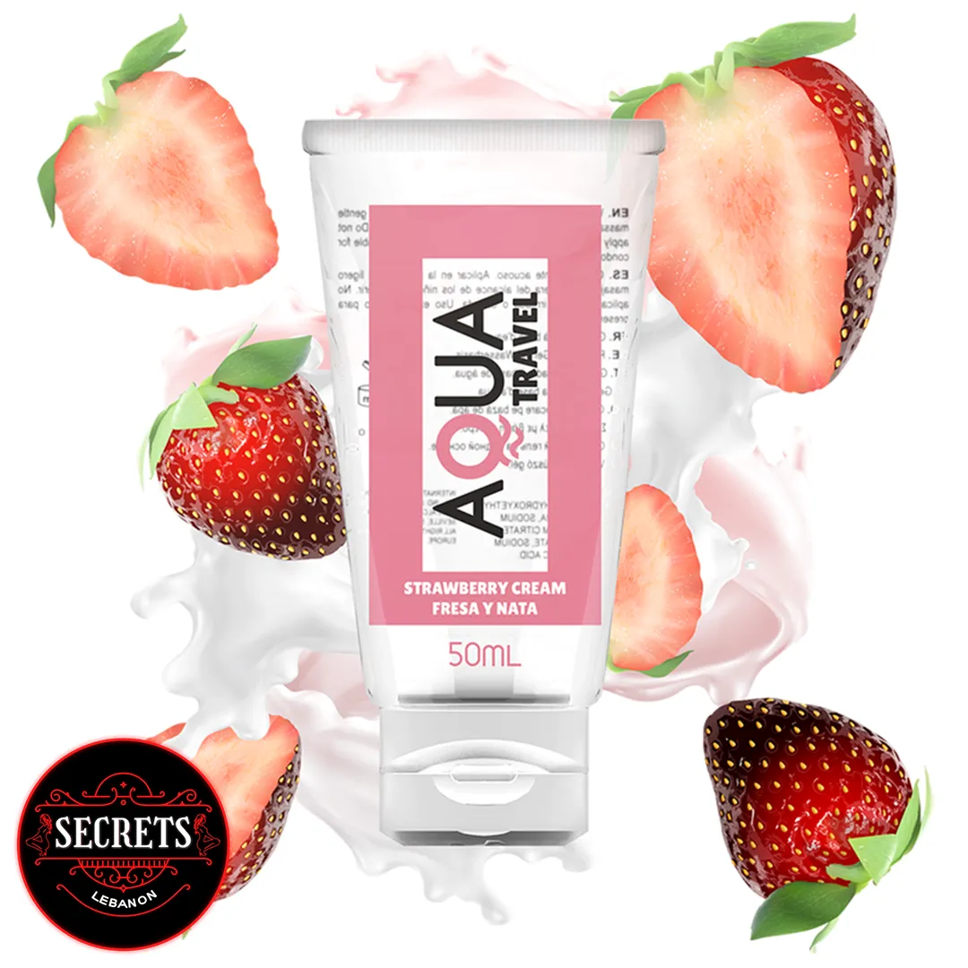Aqua Strawberry Lubricant 50ml Lebanon