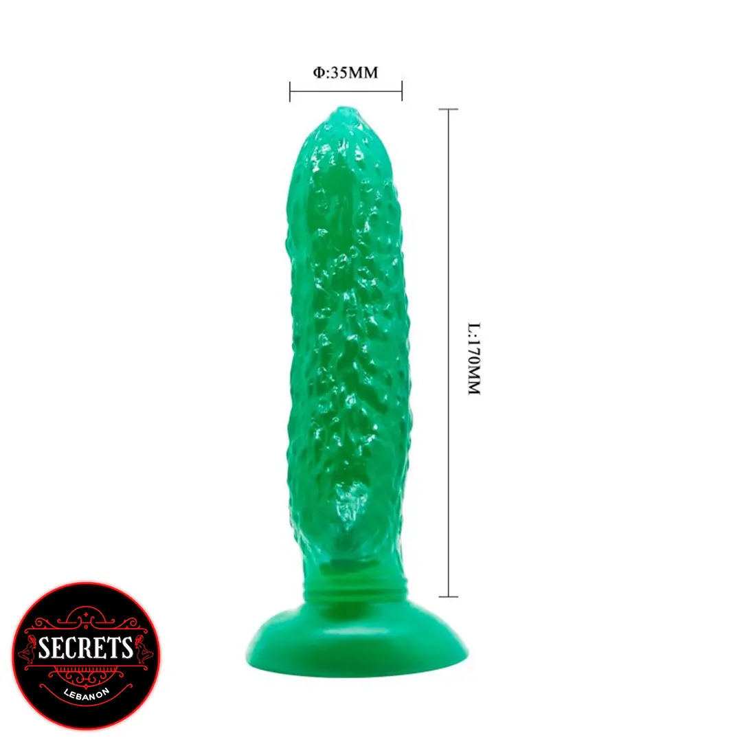 Baile Cucumber Shaped Dildo Dimensions