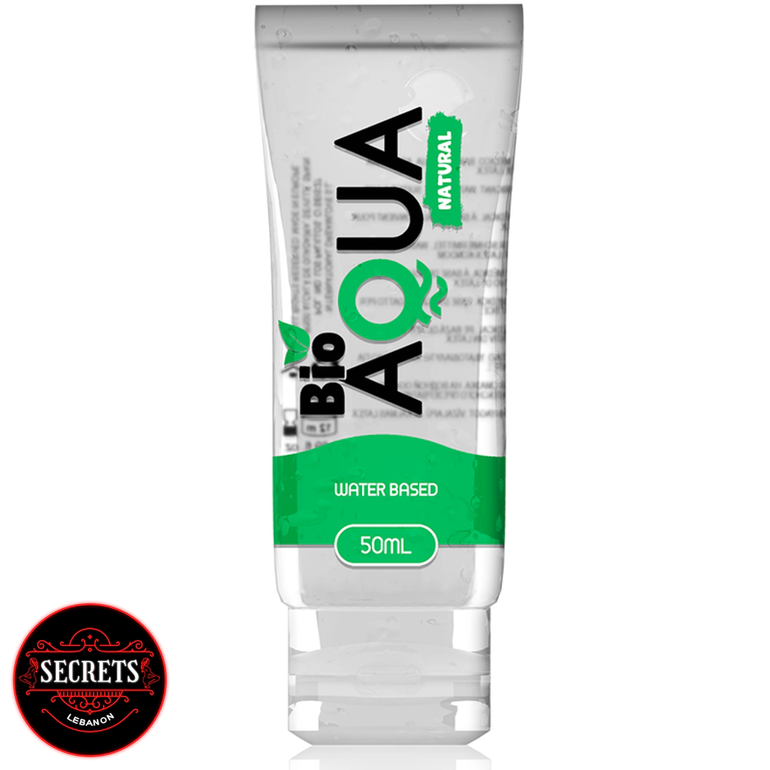 Bio Aqua Natural Lubricant three tube sizes 50ml 100ml 200ml front view