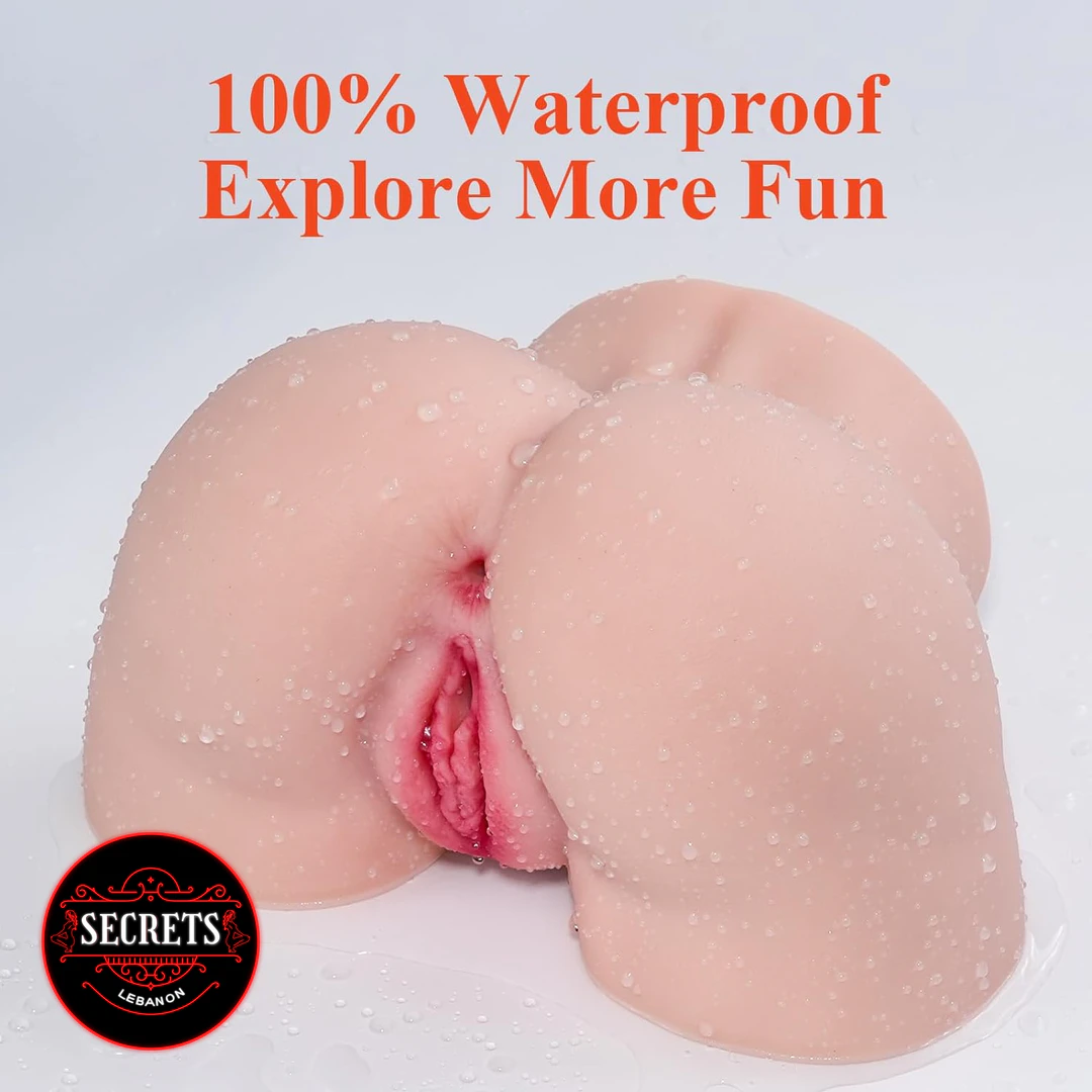 TightgripCompactSexDoll-6 TightGrip Compact Sex Doll covered in water droplets with realistic openings