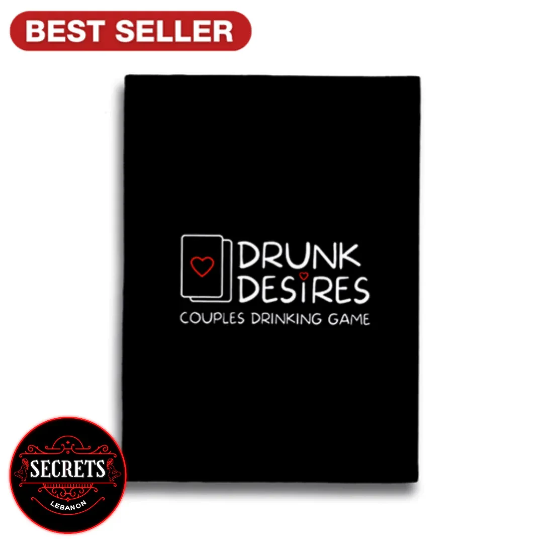 After Dark Couples Drinking Game black card box with red heart logo